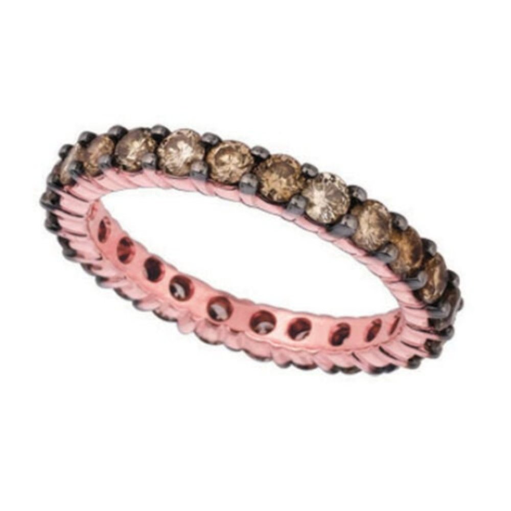 2.00 Ct Natural Round Cut Diamond Eternity Ring